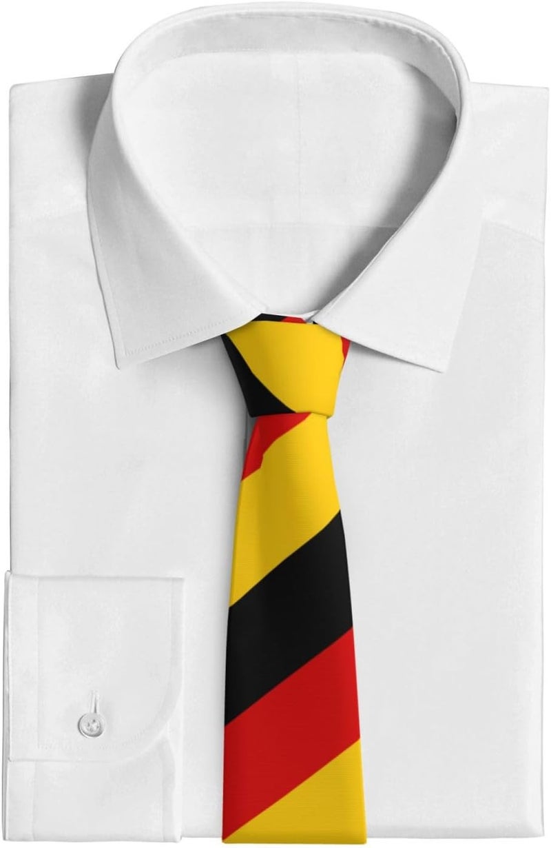 AKMCBSH National Flags Tie Comfortable Soft Novelty Necktie Unisex for Weddings Party Birthday Gift - Image 5